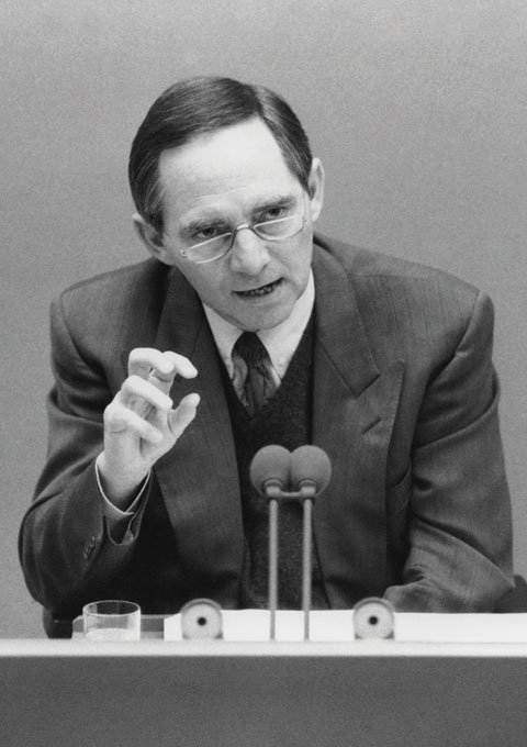 Portrait of Wolfgang Schäuble