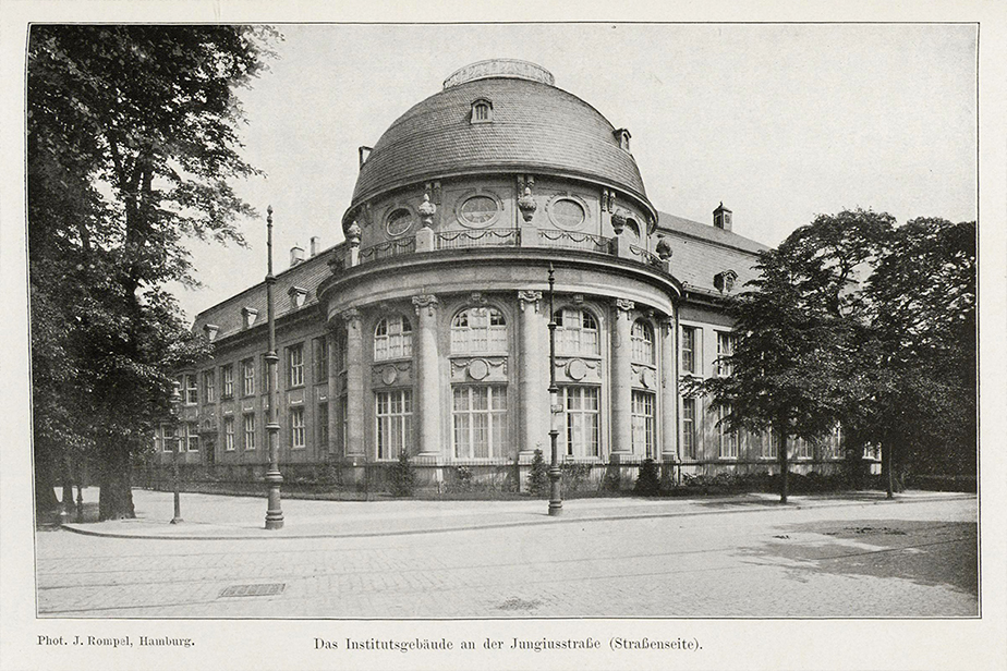 Das Botanische Museum 1908