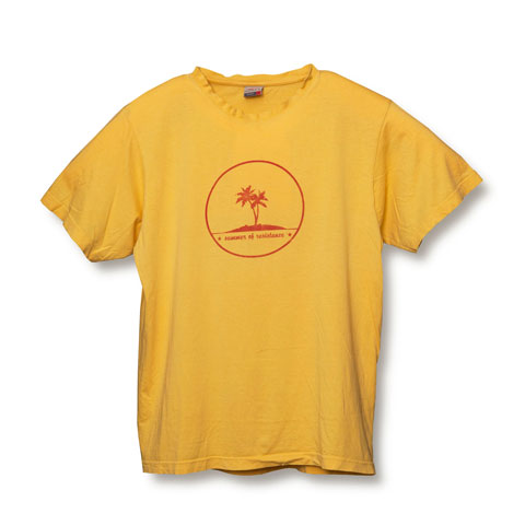 T-Shirt mit der Aufschrift Summer of Resistance, 2005