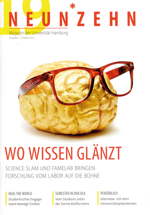 First edition of 19NEUNZEHN, 2013